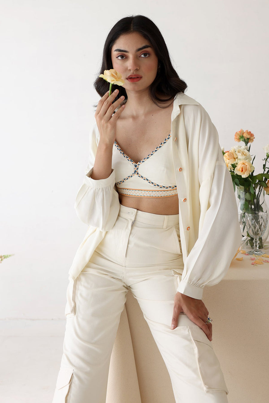 FLICKER SHIRT AND PANT SET