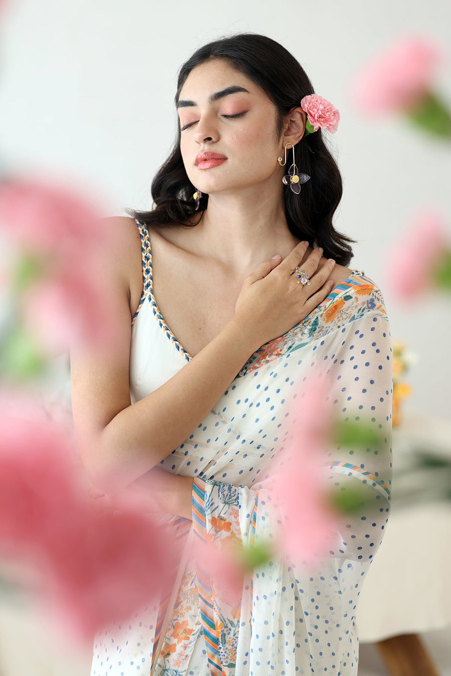 ODE SAREE WITH BLOUSE PIECE - SKU BGTG13