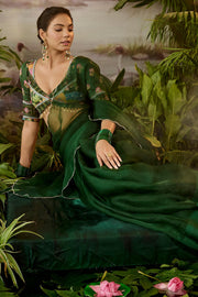 TARU SAREE WITH BLOUSE PIECE