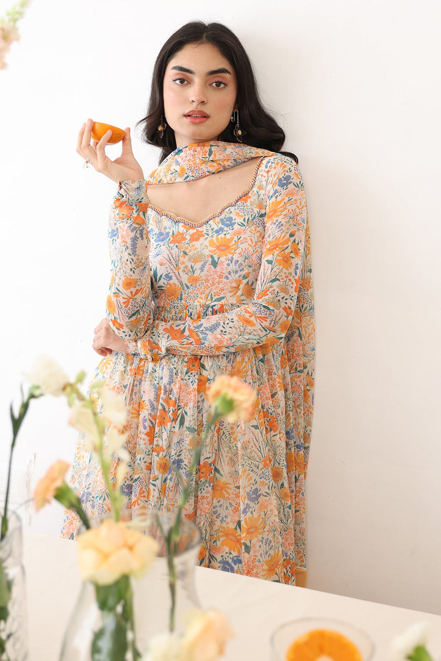 ENIGMA ANARKALI kurta