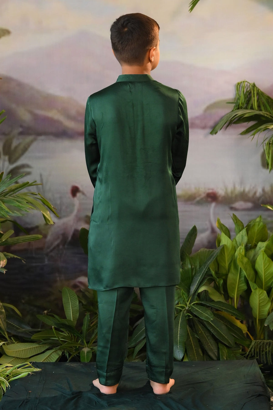 SAUNDH KURTA SET WITH BANDI