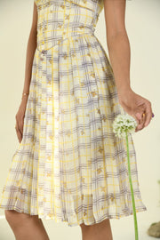 WOMEN'S BEIGE CHIFFON CLOUDWALK DRESS