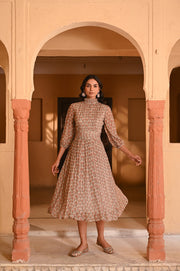 WOMEN'S MULTICOLOR CHIFFON PATRIKA DRESS