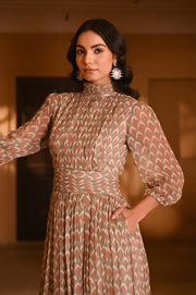 WOMEN'S MULTICOLOR CHIFFON PATRIKA DRESS