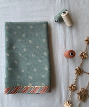 WOMEN'S MULTICOLOR CHIFFON SAREE SET