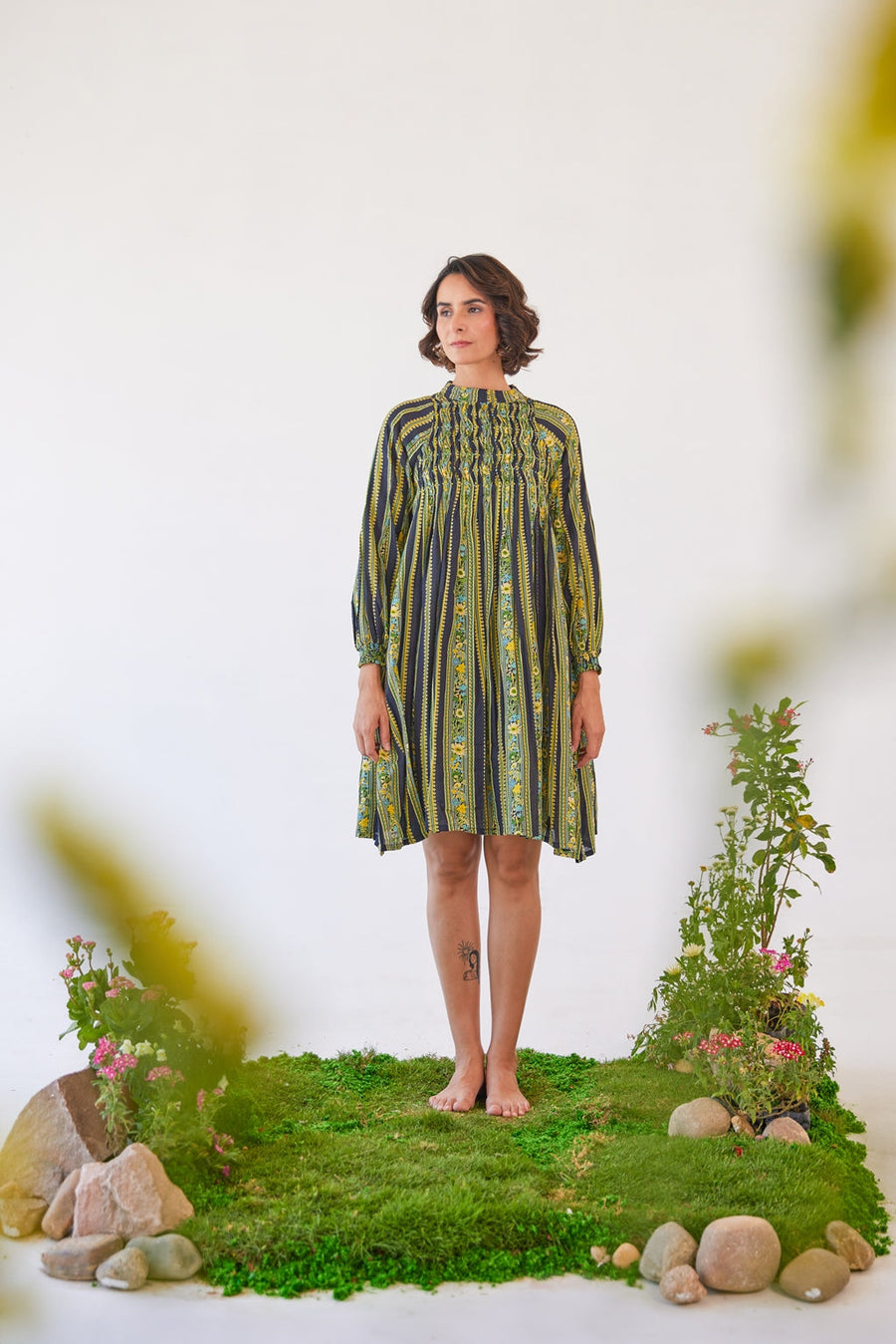 WOMEN'S BLACK CHIFFON FIONA IN BLACK DRESS