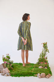 WOMEN'S BLACK CHIFFON FIONA IN BLACK DRESS