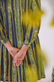 WOMEN'S BLACK CHIFFON FIONA IN BLACK DRESS