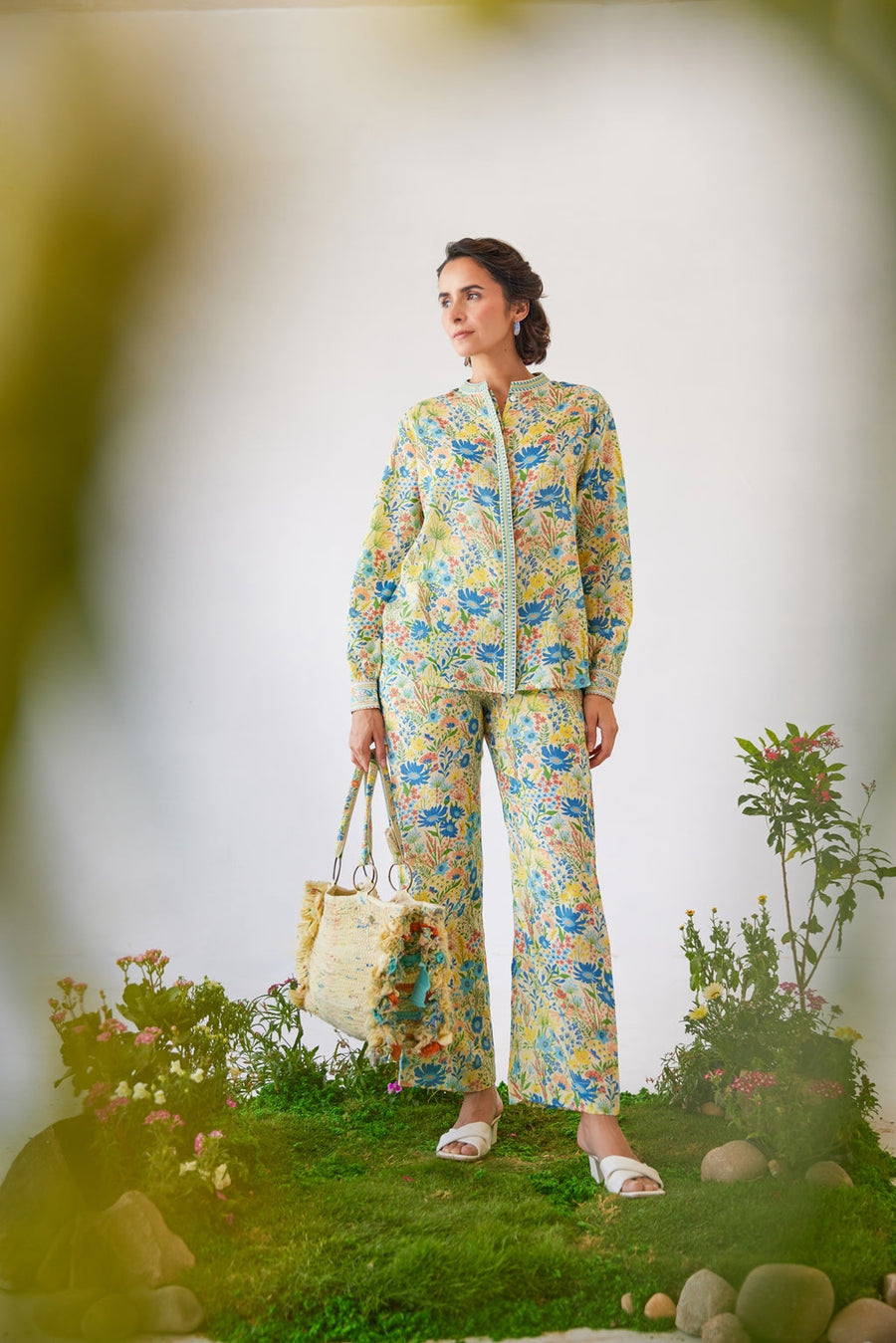 WOMEN'S YELLOW MOSS FLAVIA CO-ORD