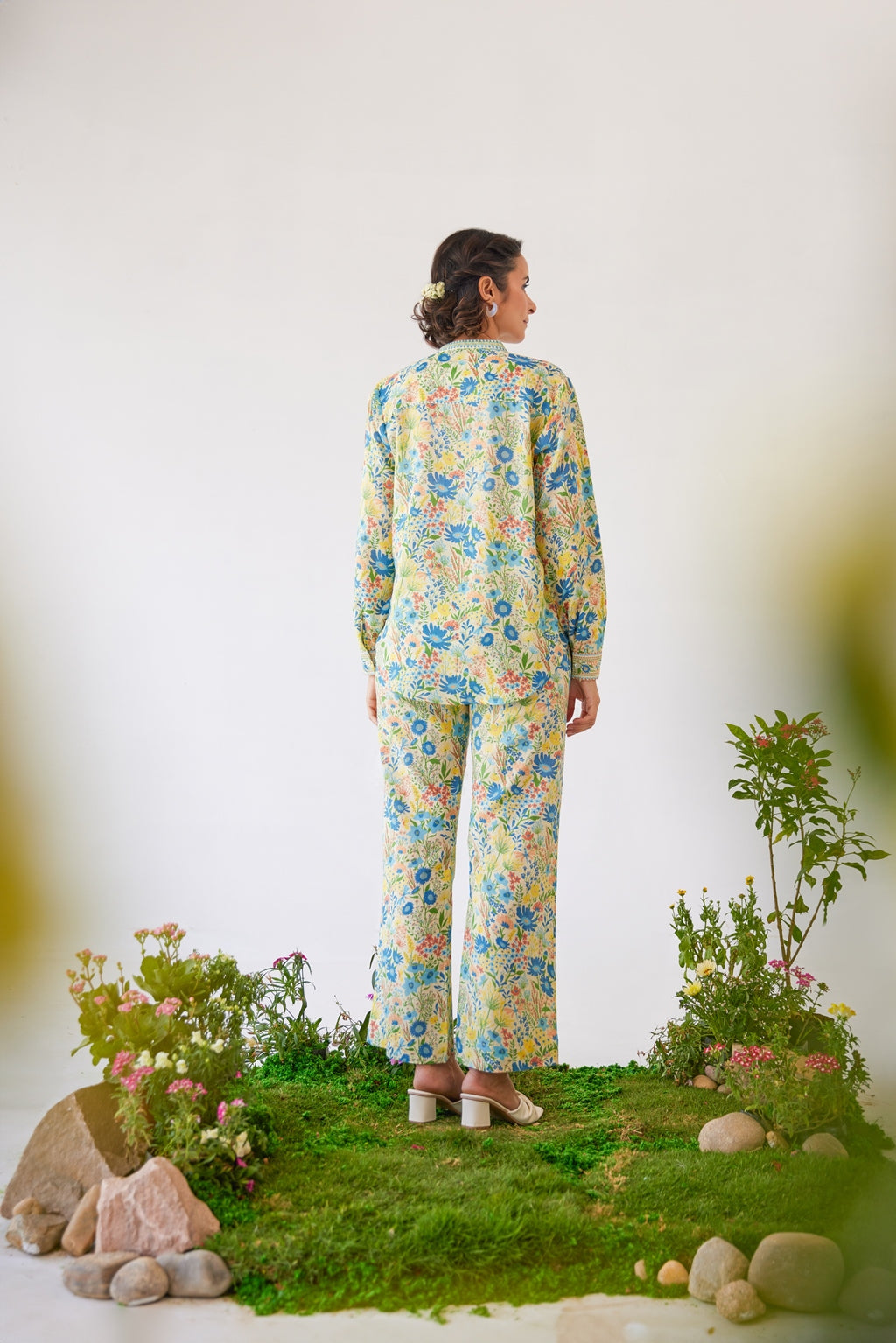 WOMEN'S YELLOW MOSS FLAVIA SHIRT