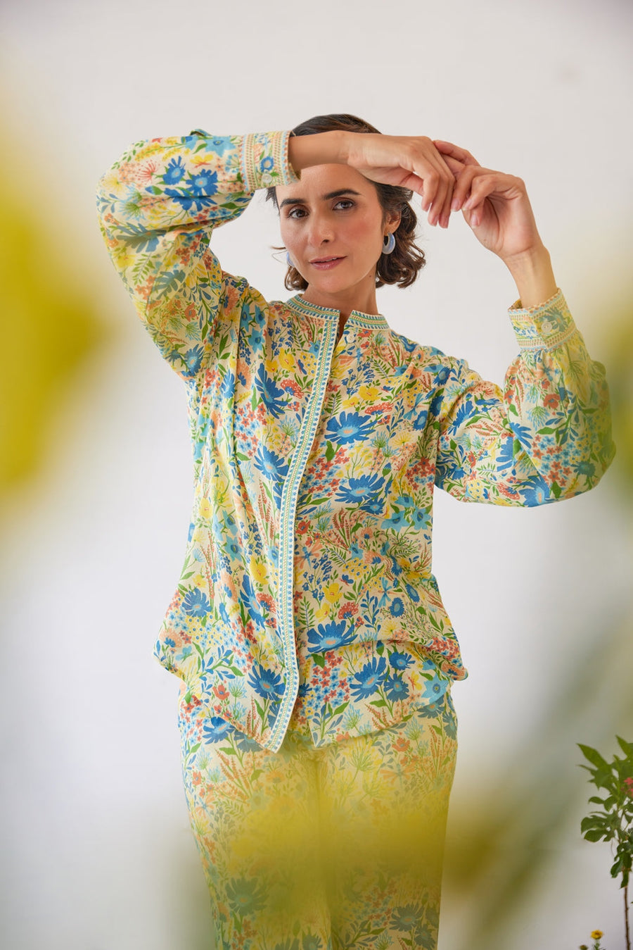 WOMEN'S YELLOW MOSS FLAVIA SHIRT