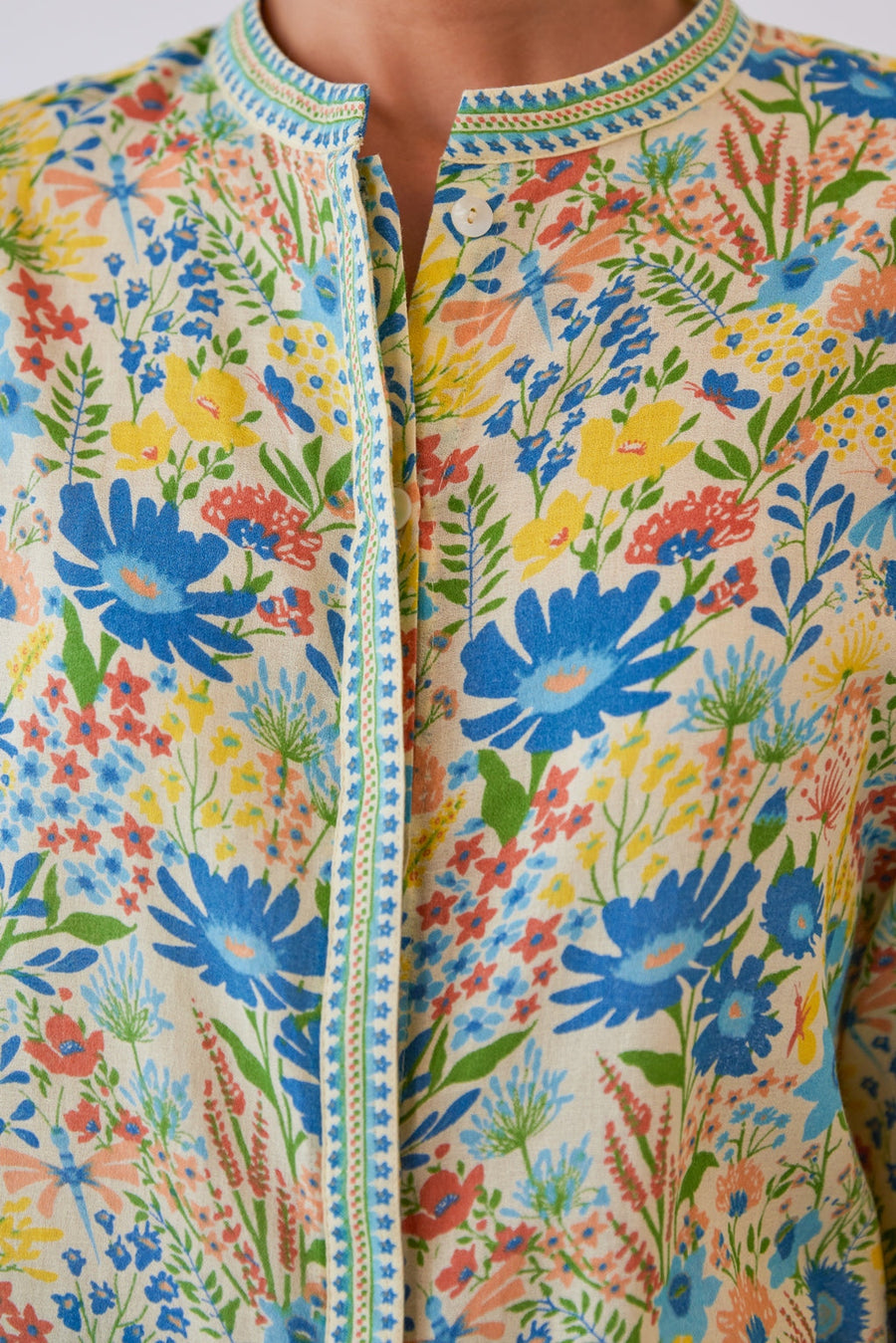 WOMEN'S YELLOW MOSS FLAVIA SHIRT