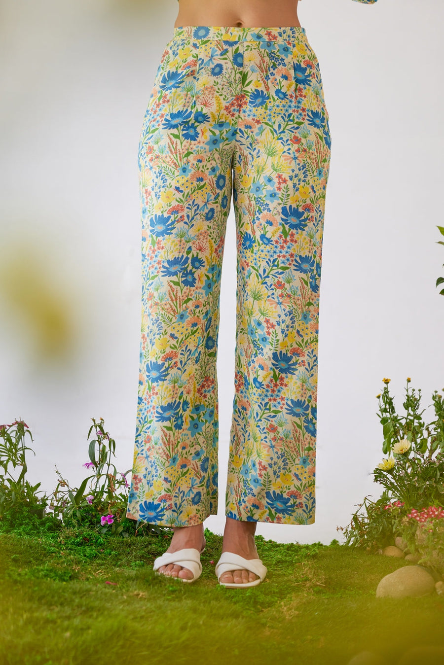 WOMEN'S YELLOW MOSS FLAVIA PANT