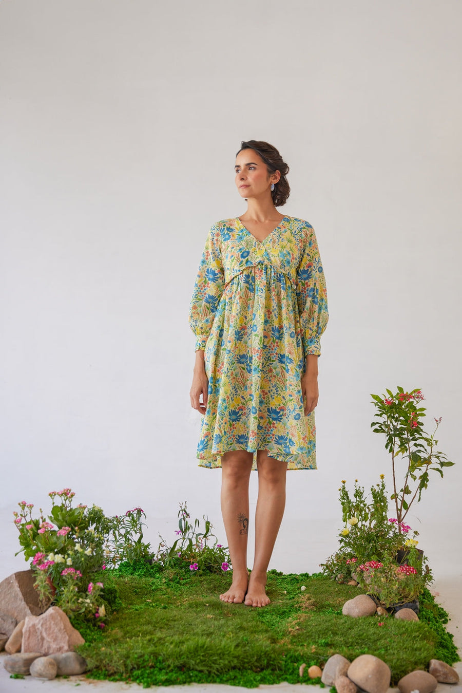 WOMEN'S YELLOW MOSS MYSTIC DRESS