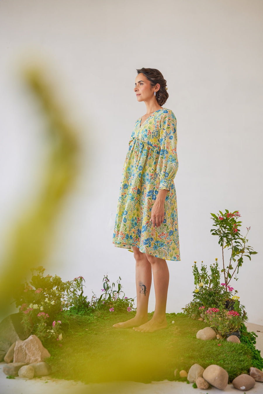 WOMEN'S YELLOW MOSS MYSTIC DRESS