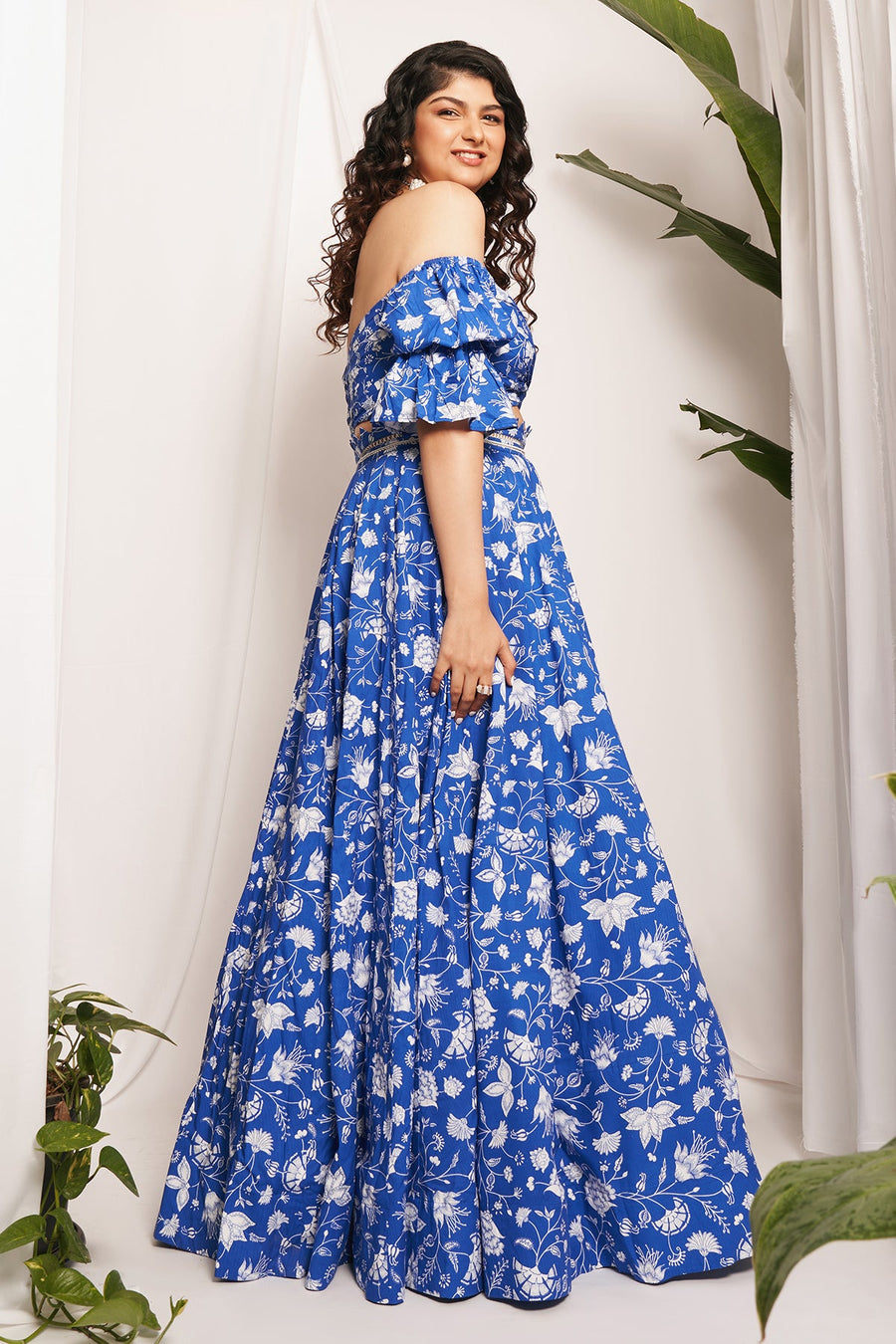 Anshula Kapoor In Custom Made Baise Gaba