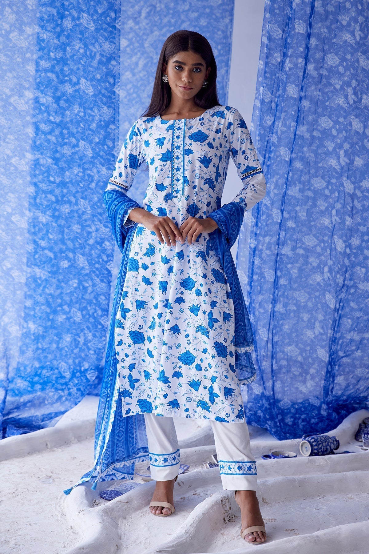 Megh Straight Suit Set