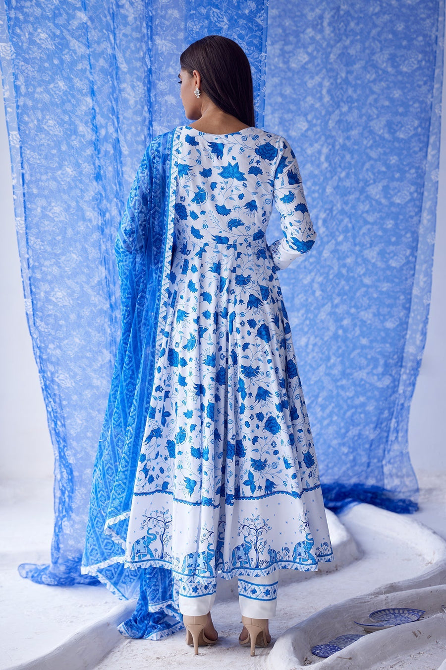 Nirad Anarkali Set