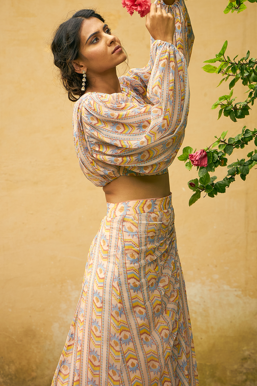 Kusha Kapila In Tarang Blouse Skirt Set