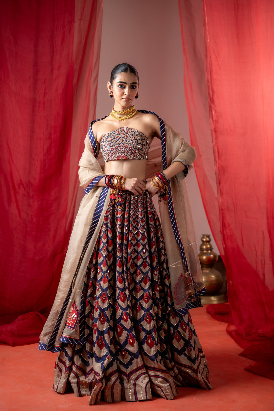 KALSHI LEHENGA SET OF 3