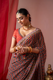 NUPUR SAREE WITH UNSTITCHED BLOUSE