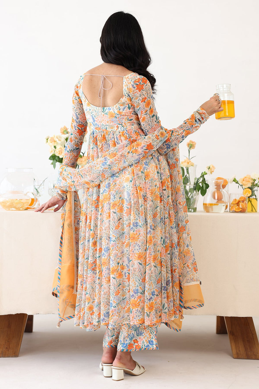 ENIGMA ANARKALI kurta