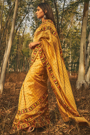 Mehtab Chanderi Saree Set