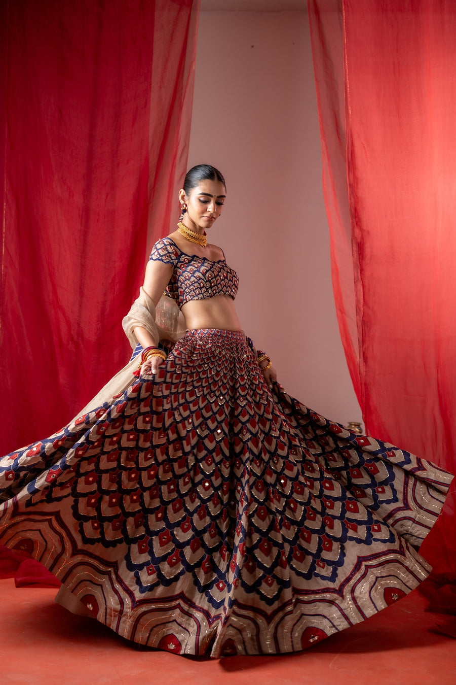 KALSHI LEHENGA SET OF 3