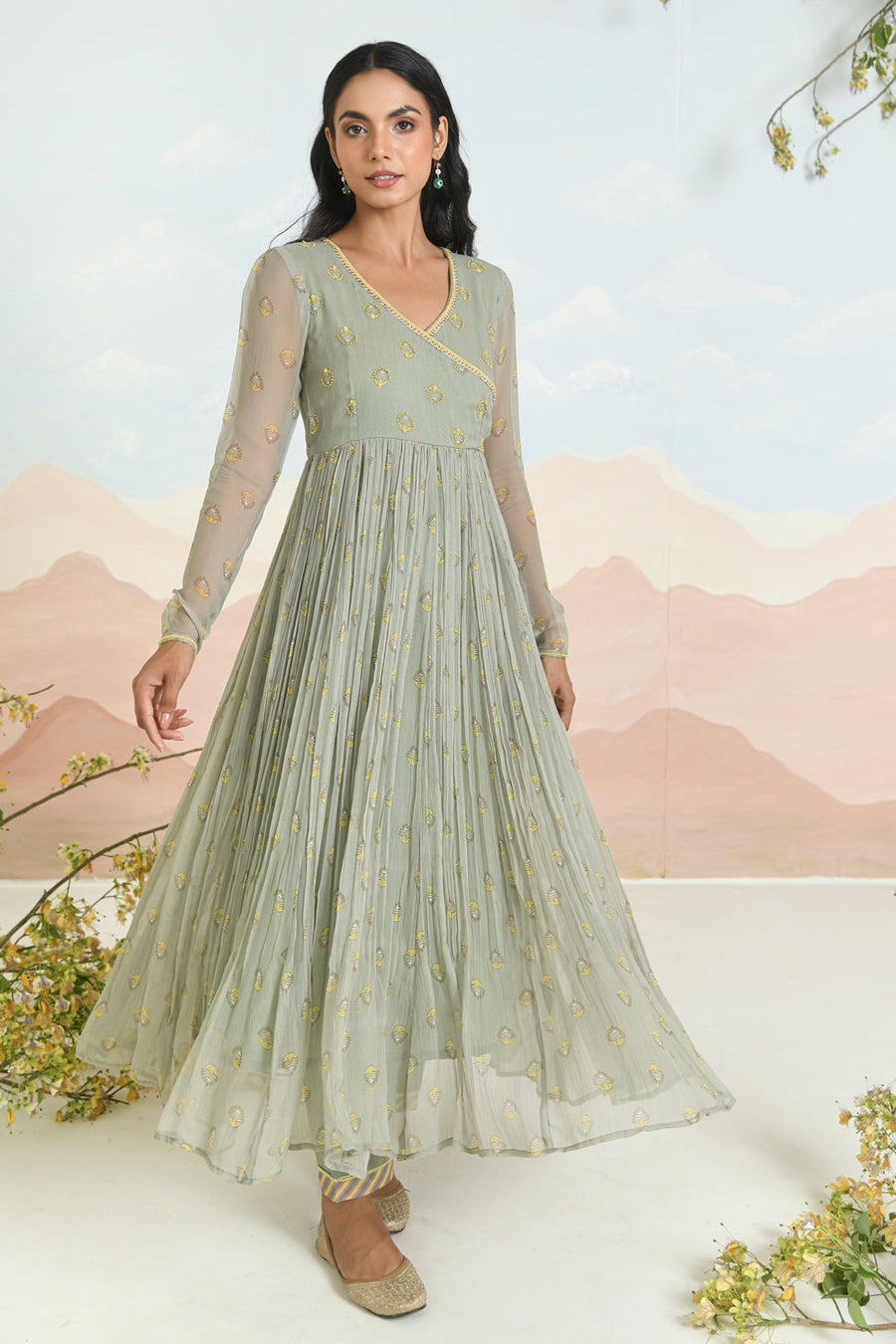 GARDENIA ANARKALI - SET OF 3