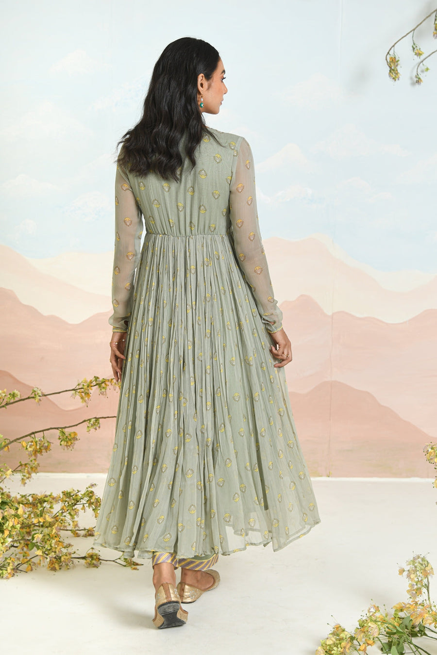 GARDENIA ANARKALI - SET OF 3