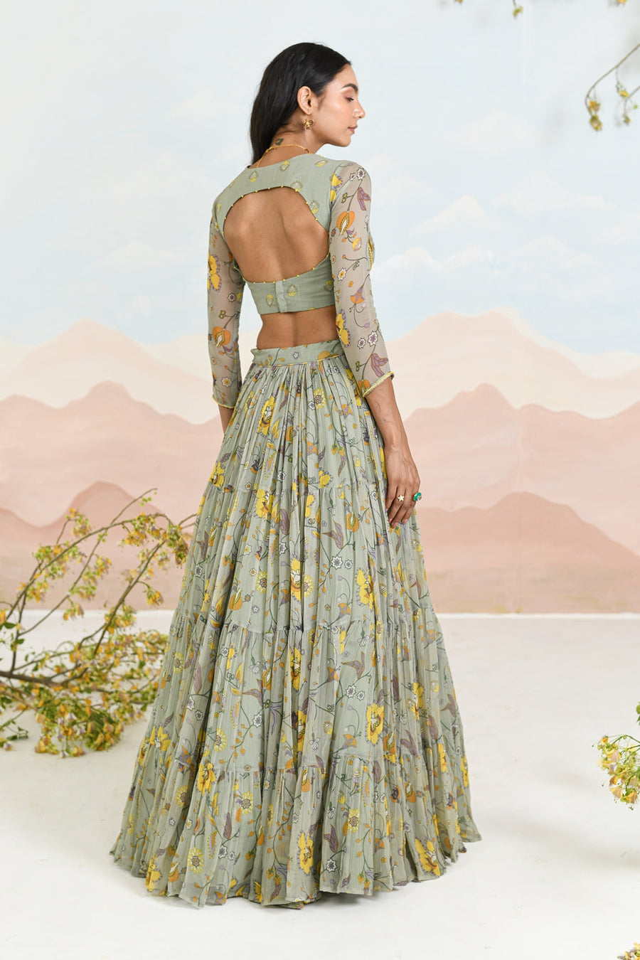 AURALIA LEHENGA - SET OF 3