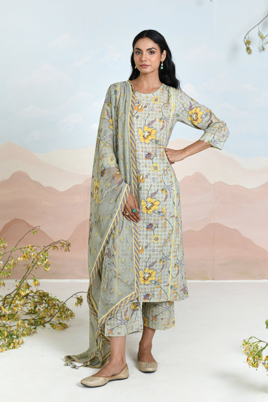 FLORET KURTA - SET OF 3