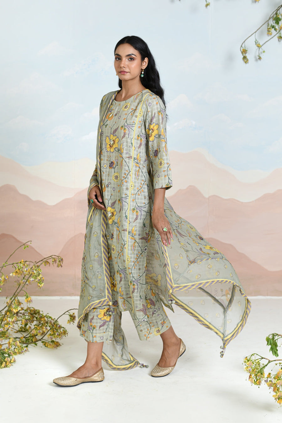 FLORET KURTA - SET OF 3