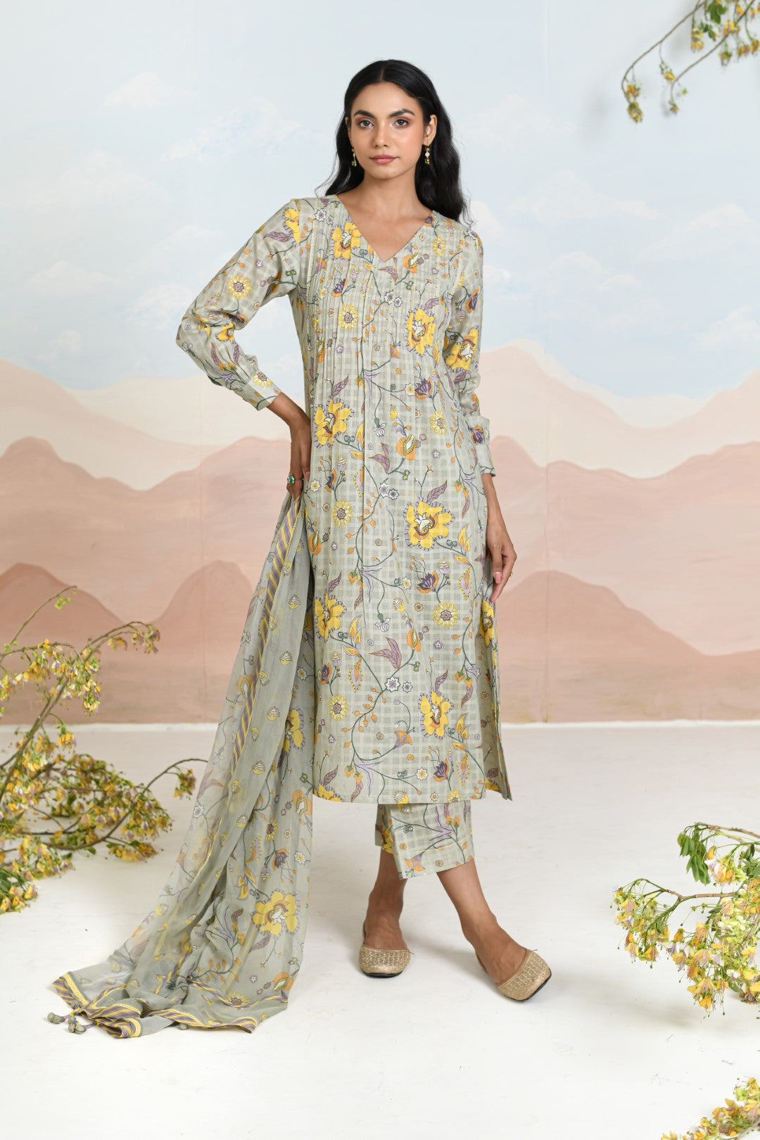 TENDRIL KURTA - SET OF 3