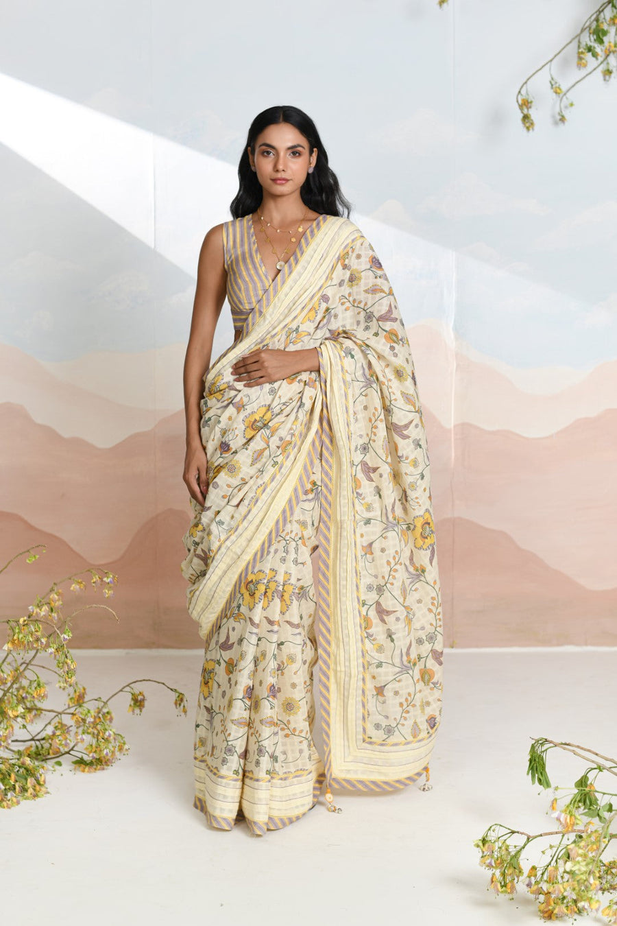 BLOOMLINE SAREE