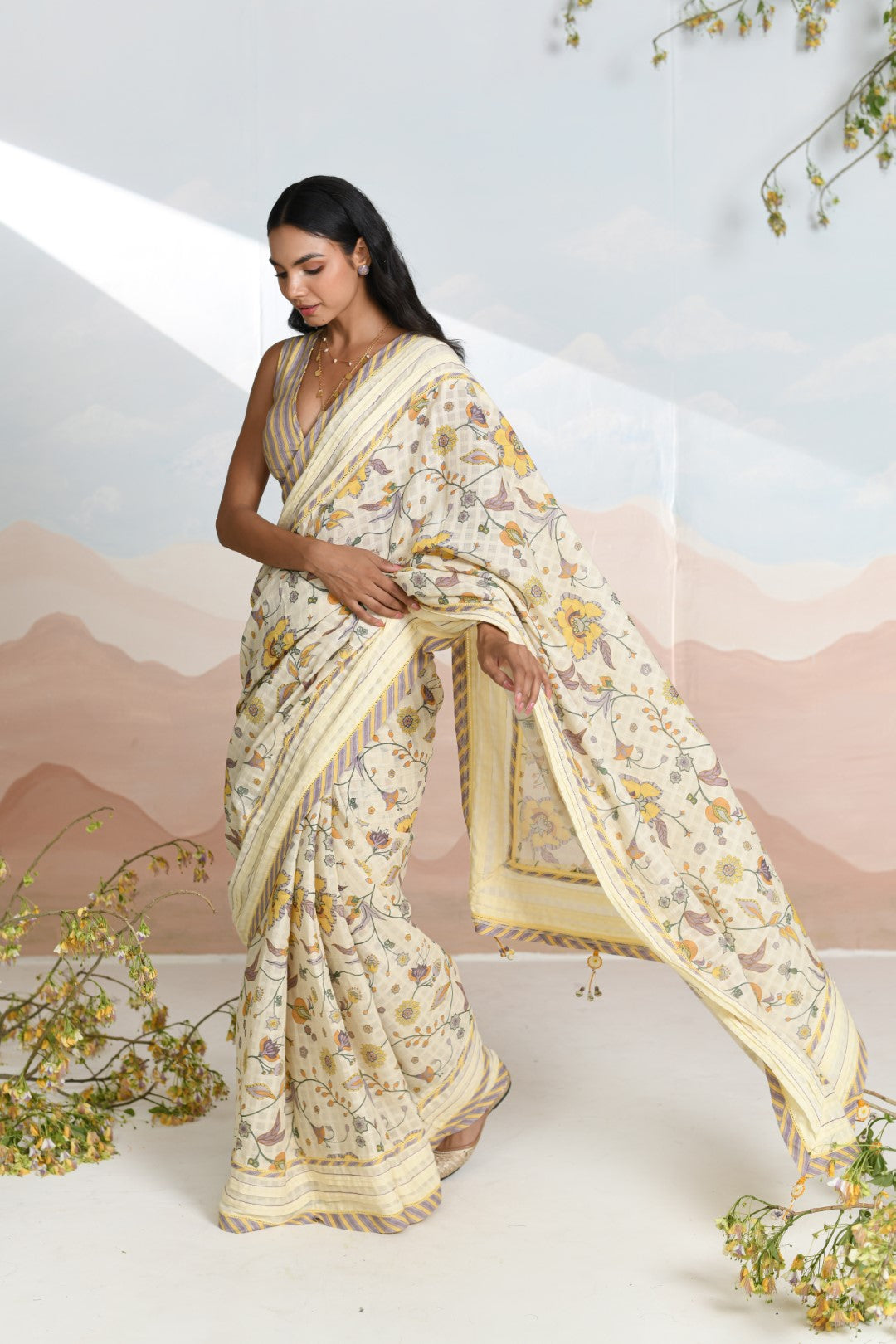 BLOOMLINE SAREE