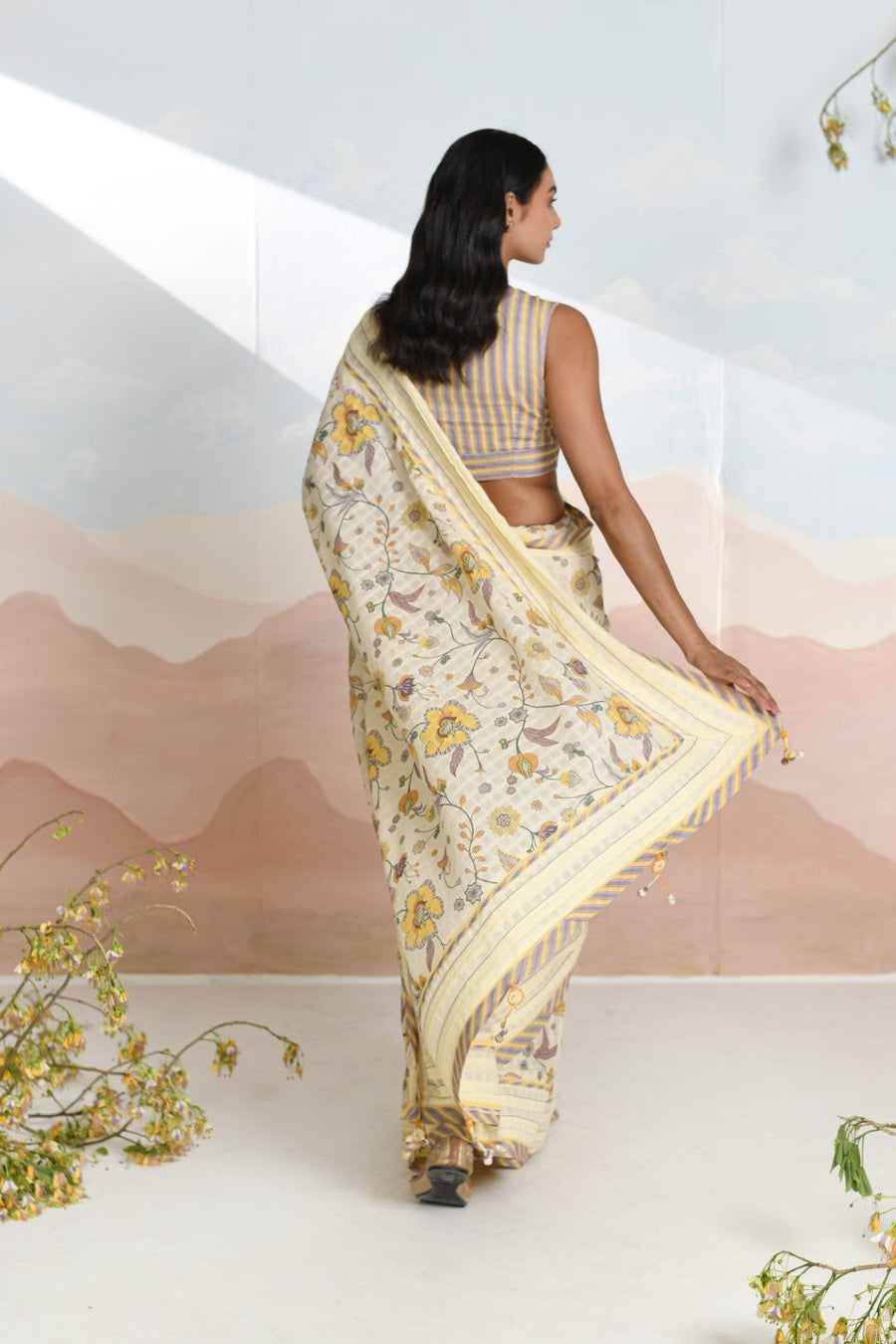 BLOOMLINE SAREE