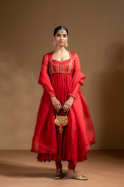 ADAH ANARKALI SET OF 4