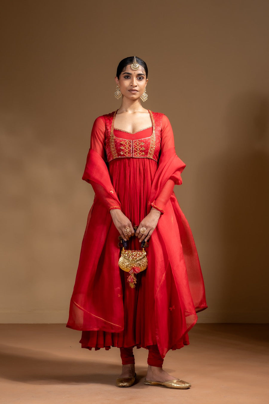 ADAH ANARKALI SET OF 4