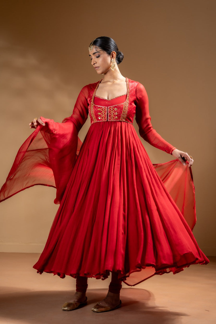 ADAH ANARKALI SET OF 4
