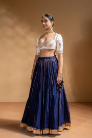 KIRAN LEHENGA  WITH MRIDULA BLOUSE SET OF 3