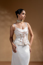 ZARINA DRESS WITH KOTI SET OF 2