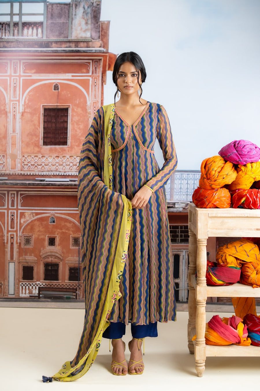SAFIRA ANARKALI SET OF 3
