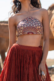 RASM SKIRT WITH KALSHI BLOUSE SET OF 2