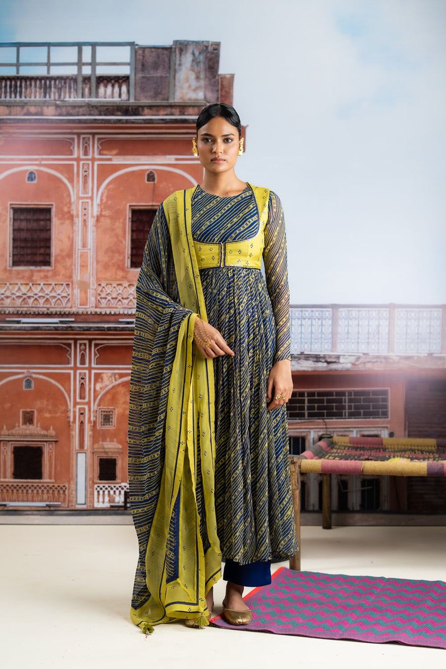 SAANJH ANARKALI SET OF 4