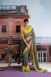 MORBANI SAREE WITH UN-STITCHED BLOUSE PIECE