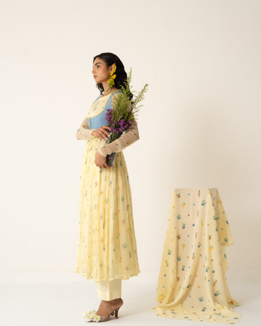 FLORA ANARKALI SET OF 4