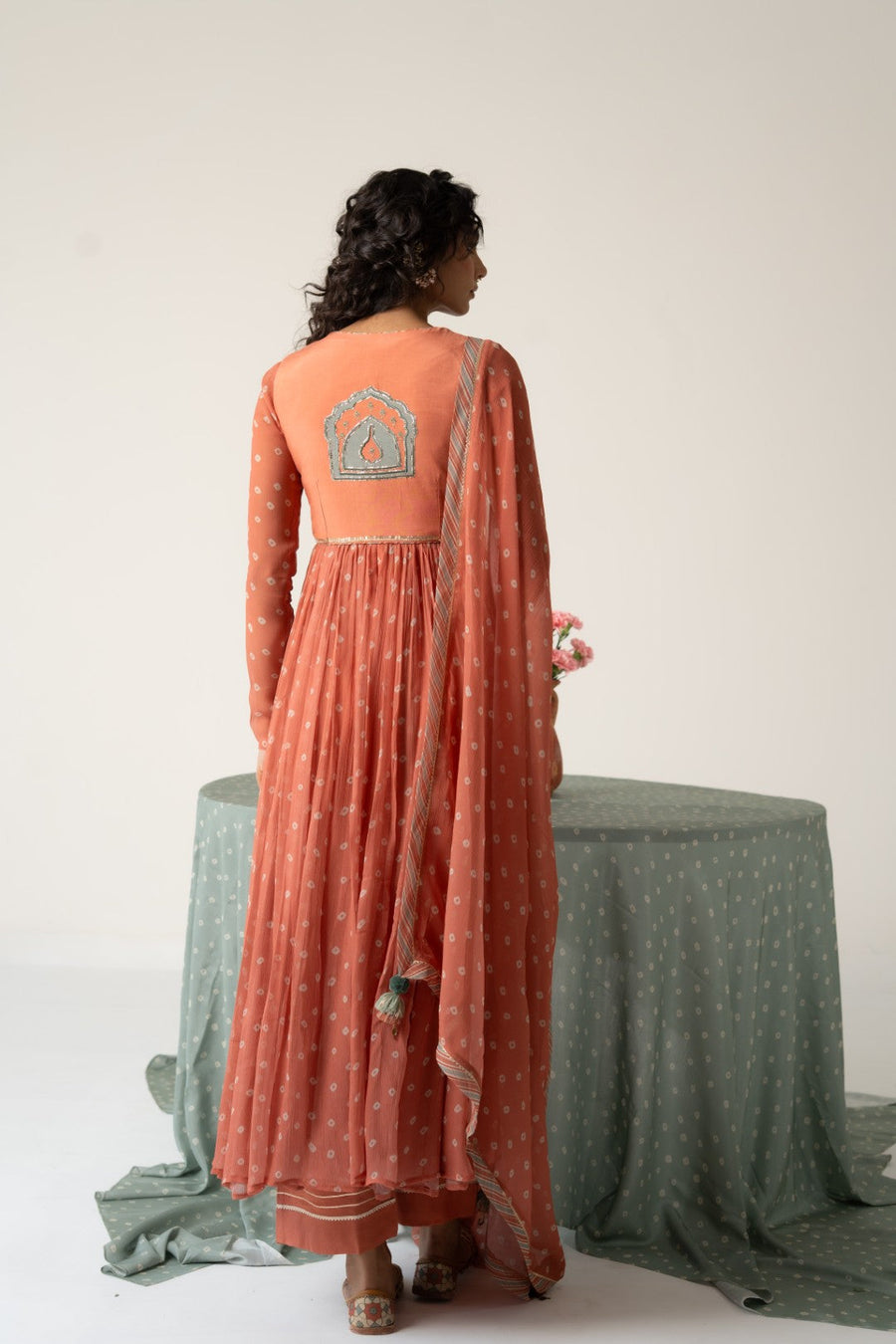 ROHIVA  ANARKALI SET OF 4