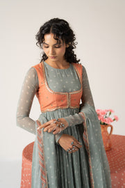 NAYAB ANARKALI SET  OF 4