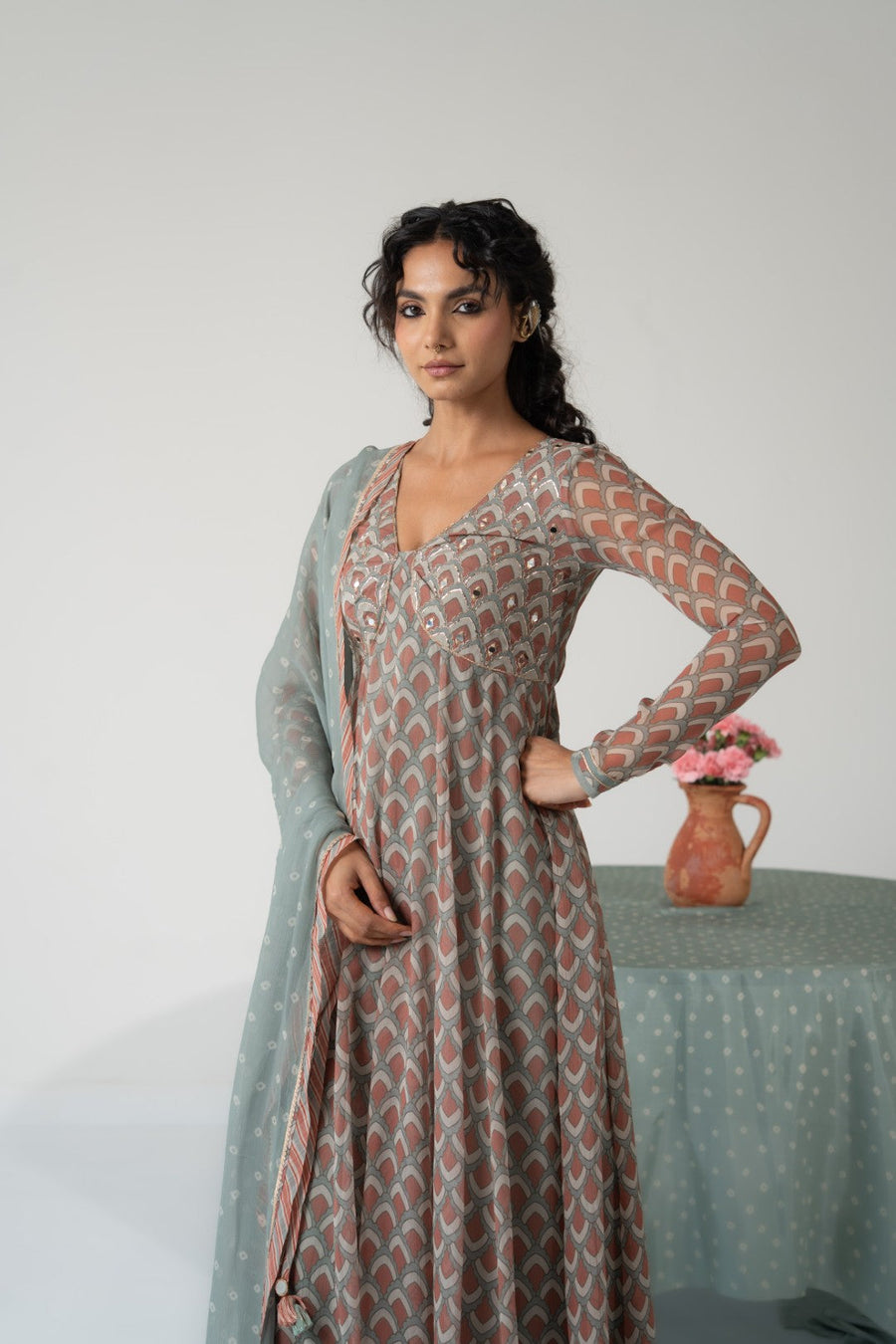 NOORANI ANARKALI SET OF 3